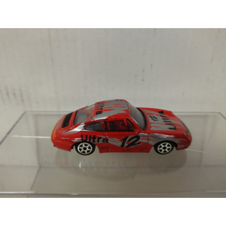 PORSCHE 911 RACING n12 ULTRA DIECAST MODEL CAR apx 1:64 NO BOX