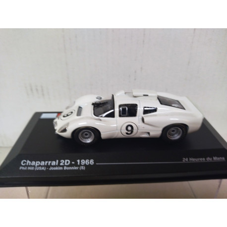 CHAPARRAL 2D 1966 24 H LE MANS HILL-BONNIER 1:43 ALTAYA IXO