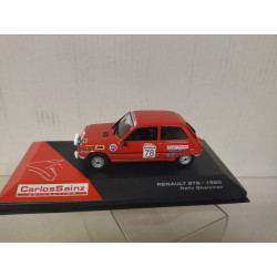 RENAULT 5 TS 1980 RALLY SHALYMAR CARLOS SAINZ 1:43 ALTAYA IXO