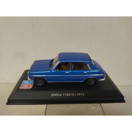 SIMCA 1100 Ti 1975 BLUE (SIMCA 1200) BELLES SIMCA 1:43 ALTAYA IXO