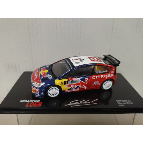 CITROEN C4 WRC 2008 WIN RALLY TOUR CORSE S.LOEB COLLECTION 1:43 ALTAYA IXO