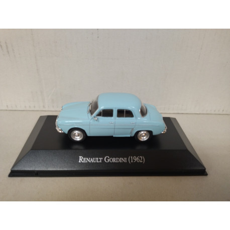 RENAULT GORDINI 1962 BLUE (DAUPHINE) MEMORABLES MEXICO 1:43 DeAGOSTINI IXO