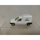 FORD COURIER VAN WHITE COURIER 1:54/apx 1:64 MATCHBOX NO BOX