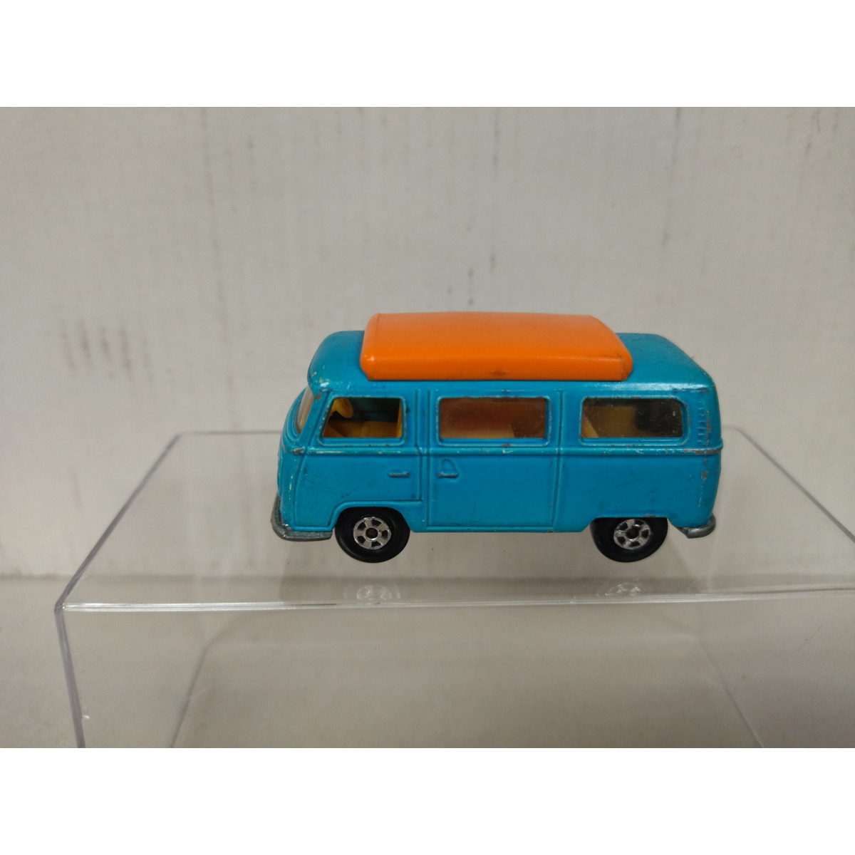 VOLKSWAGEN T2 CAMPER DORMOBILE SUPERFAST 23 1:63/apx 1:64 MATCHBOX NO ...