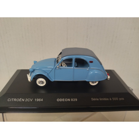 CITROEN 2CV BLUE 1:43 ODEON 029