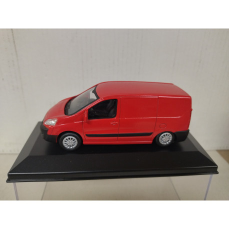 CITROEN JUMPY PANEL VAN RED 1:43 MONDO MOTORS CAJA NO ORIGINAL