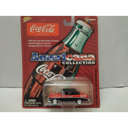 CHEVROLET BEL AIR 1956 CONVERTIBLE COCA-COLA AMERICANA 1:64 JOHNNY LIGHTNING