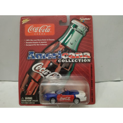 CHEVROLET CAMARO 2000 CONVERTIBLE COCA-COLA AMERICANA 1:64 JOHNNY LIGHTNING