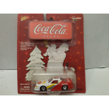 FORD MUSTANG RACER COCA-COLA BEARS 1:64 JOHNNY LIGHTNING