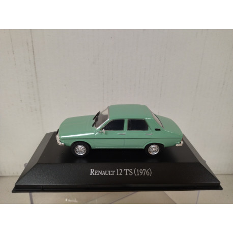 RENAULT 12 1976 TS GREEN ARGENTINA 1:43 SALVAT IXO