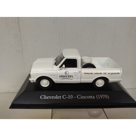 CHEVROLET C-10 1970 CINCOTTA ARGENTINA 1:43 SALVAT IXO HARD BOX