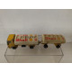 FORD SHELL TRUCK/CAMION + TRAILER DESGUACE 1:100/apx 1:64 MAJORETTE NO BOX