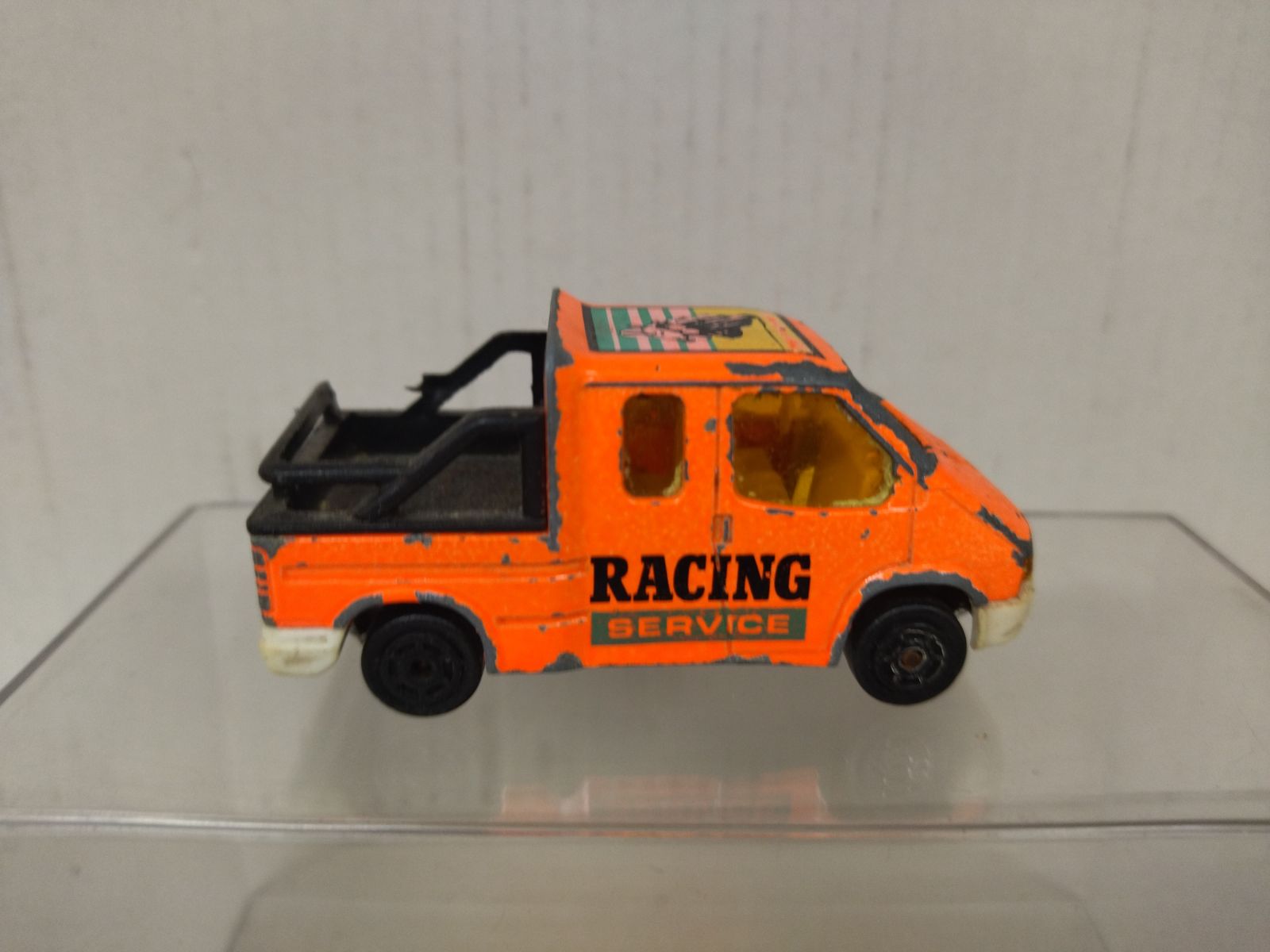 FORD TRANSIT PICK UP RACING SERVICE DESGUACE 1:60/apx 1:64