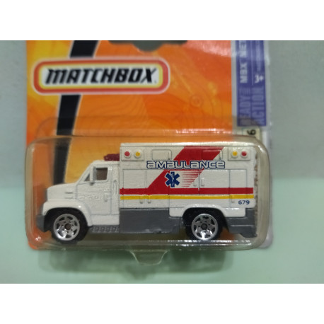 AMBULANCE MBX 66 1:64 MATCHBOX