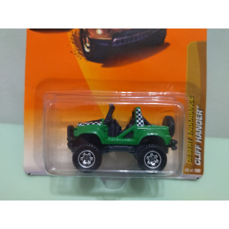 JEEP CLIFF HANGER GREEN 1:64 MATCHBOX