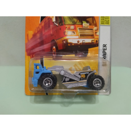 SCRAPER BLUE CONSTRUCTION 1:64 MATCHBOX