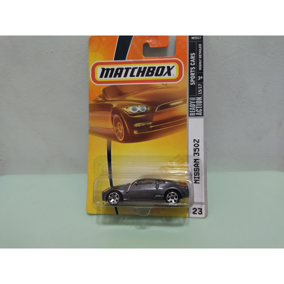 NISSAN 350Z GREY MBX 23 1:64 MATCHBOX - BCN STOCK CARS