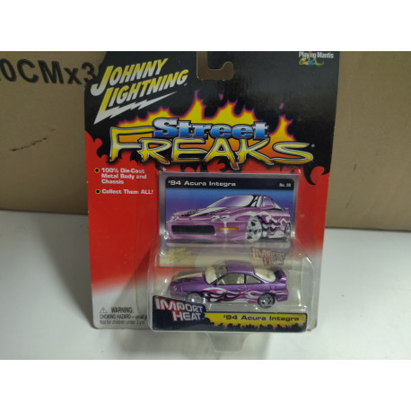 ACURA INTEGRA 1994 STREET FREAKS 1:64 JOHNNY LIGHTNING