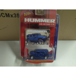 HUMMER H2 2004 SUV BLUE 1:64 JOHNNY LIGHTNING