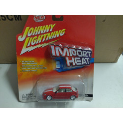 HONDA CIVIC CUSTOM RED IMPORT HEAD 1:64 JOHNNY LIGHTNING