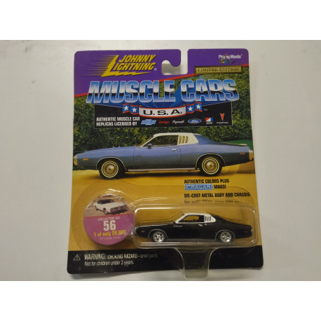 DODGE CHARGER 1973 MUSCLE CARS USA VINTAGE 1:64 JOHNNY LIGHTNING