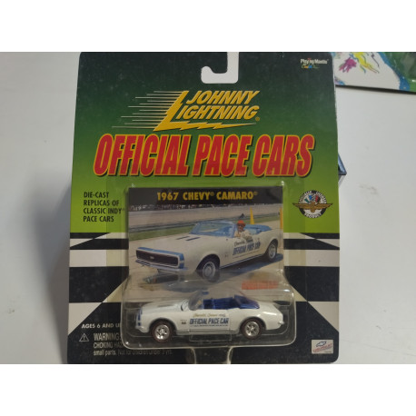 CHEVROLET CAMARO 1967 OFFICIAL PACE CARS 1:64 JOHNNY LIGHTNING