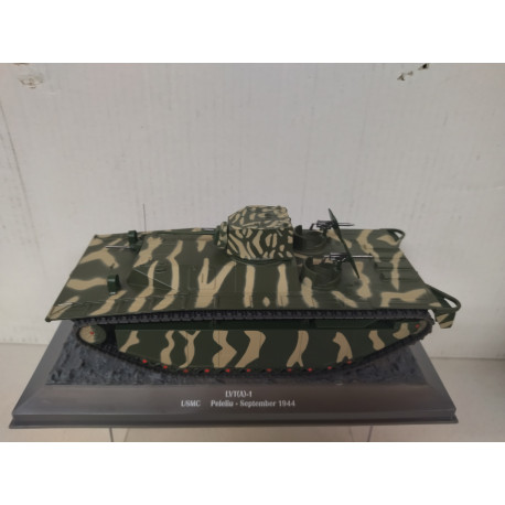 LVT(A)-1 1944 PELELIU USMC USA TANKS WW 2 1:43 ALTAYA IXO - BCN STOCK CARS