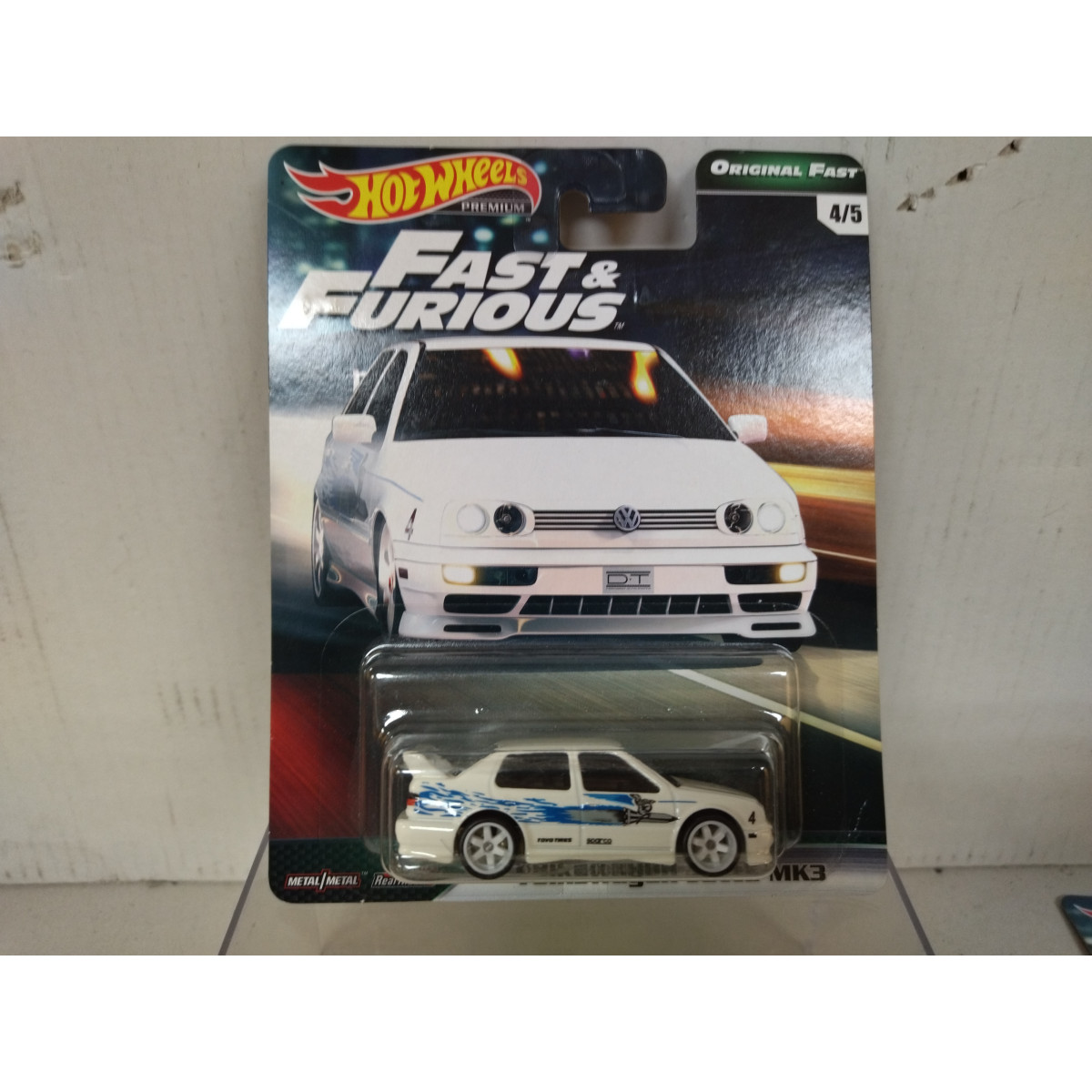 VOLKSWAGEN JETTA MK3 FAST & FURIOUS 4/5 ORIGINAL FAST 1:64 HOT WHEELS ...