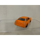 AUDI QUATTRO ORANGE apx 1:64 PLAYART NO BOX/DEFECT NO ALERON