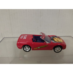 CHEVROLET CORVETTE C5 CONVERTIBLE SCARLET CLUE GAME 1:64 JOHNNY LIGHTNING NO BOX