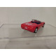 CHEVROLET CORVETTE C5 CONVERTIBLE SCARLET CLUE GAME 1:64 JOHNNY LIGHTNING NO BOX