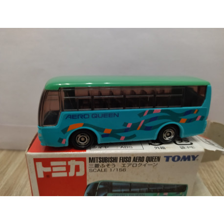 MITSUBISHI FUSO AERO QUEEN BLUE AUTOBUS 1:156/apx 1:64 TOMICA 1