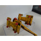 TAYLOR JUMBO CRANE X 2 DESGUACE/SCRAPPING 1:58/apx 1:64 MATCHBOX K-14 KING SIZE