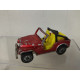 JEEP CJ-5 RED 1:55/apx 1:64 SIKU 1053 NO BOX/DEFECT