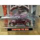 VOLKSWAGEN BEETLE CHOPPED DARK RED G-RIDEZ 1:64 MAISTO