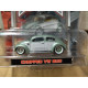 VOLKSWAGEN BEETLE CHOPPED GREEN/WHITE G-RIDEZ 1:64 MAISTO