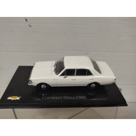 CHEVROLET OPALA 1968 WHITE CHV 42 BRASIL 1:43 SALVAT IXO