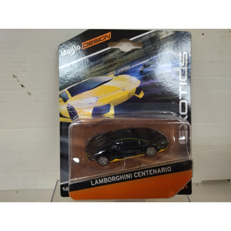 LAMBORGHINI CENTENARIO CONCEPT EXOTICS 1:64 MAISTO