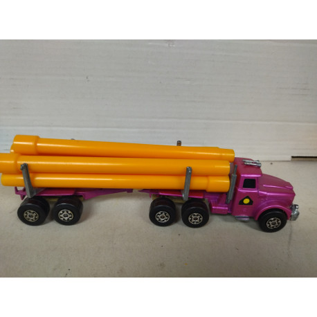 PIPE TRUCK SUPER KINGS K-10 1:69/apx 1:64 MATCHBOX + BOX