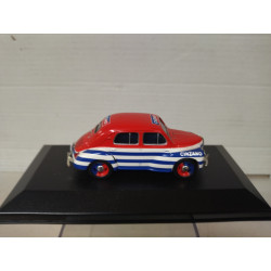 RENAULT 4CV CINZANO FURGONETAS ANTAÑO 1:43 ALTAYA IXO CAJA NO ORIGINAL