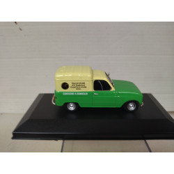 RENAULT 4 FURGONETA INTERFLORA 1:43 EAGLEMOSS IXO CAJA NO ORIGINAL