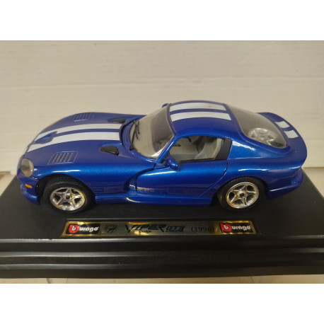 DODGE VIPER 1996 GTS COUPE 1:24 BBURAGO NO BOX