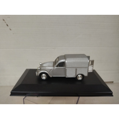 CITROEN 2CV FOURGONNETE GRIS 1:43 CAJA NO ORIGINAL