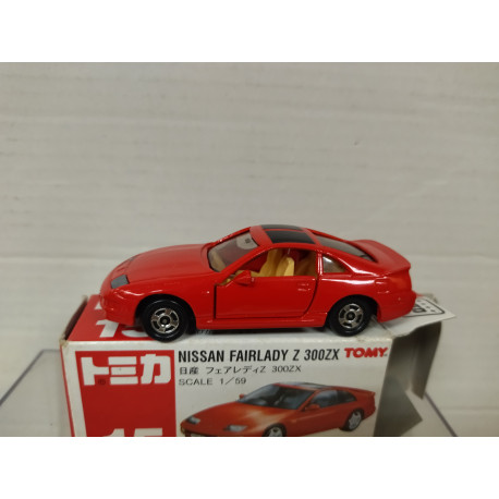 NISSAN FAIRLADY Z 300ZX Z32 RED 1:59/apx 1:64 TOMICA 15