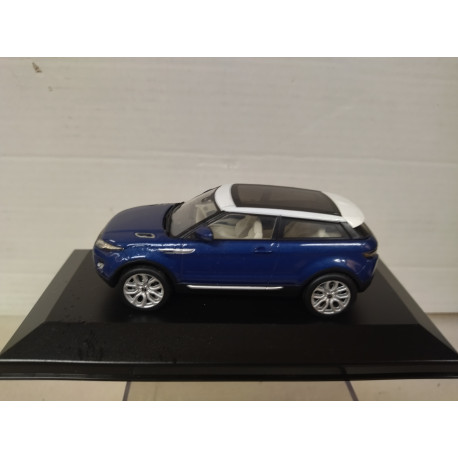 RANGE ROVER EVOQUE 2011 BLUE 1:43 IXO MOC142 CAJA NO ORIGINAL