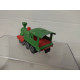 LOCOMOTORA/TREN GREEN 1:87/apx 1:64 MAJORETTE 278 NO BOX