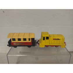 SHUNTER/LOCOMOTORA + PASSENGER SUPERFAST 24/44 1:102/apx 1:64 MATCHBOX NO BOX