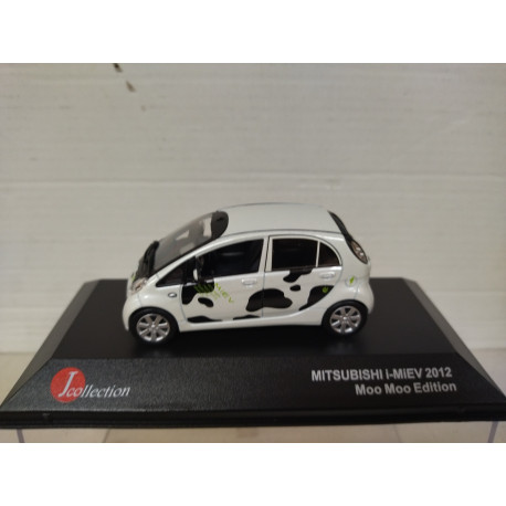 MITSUBISHI I-MIEV 2012 MOO MOO EDITION 1:43 J-LINE JC288 DEFECT/CRISTAL