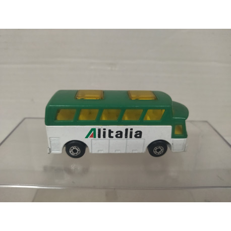 AIRPORT COACH/BUS ALITALIA SUPERFAST 65 1:98/apx 1:64 MATCHBOX NO BOX