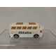 AIRPORT COACH/BUS ALITALIA WHITE SUPERFAST 65 1:98/apx 1:64 MATCHBOX NO BOX